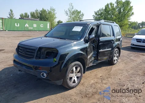 2012 Honda Pilot Touring из США, поврежденный, VIN 5FNYF4H91CB055171